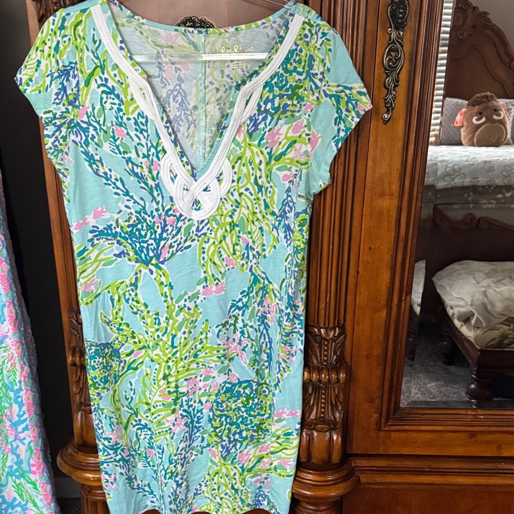Lilly Pulitzer Multicolor Tropical Dress